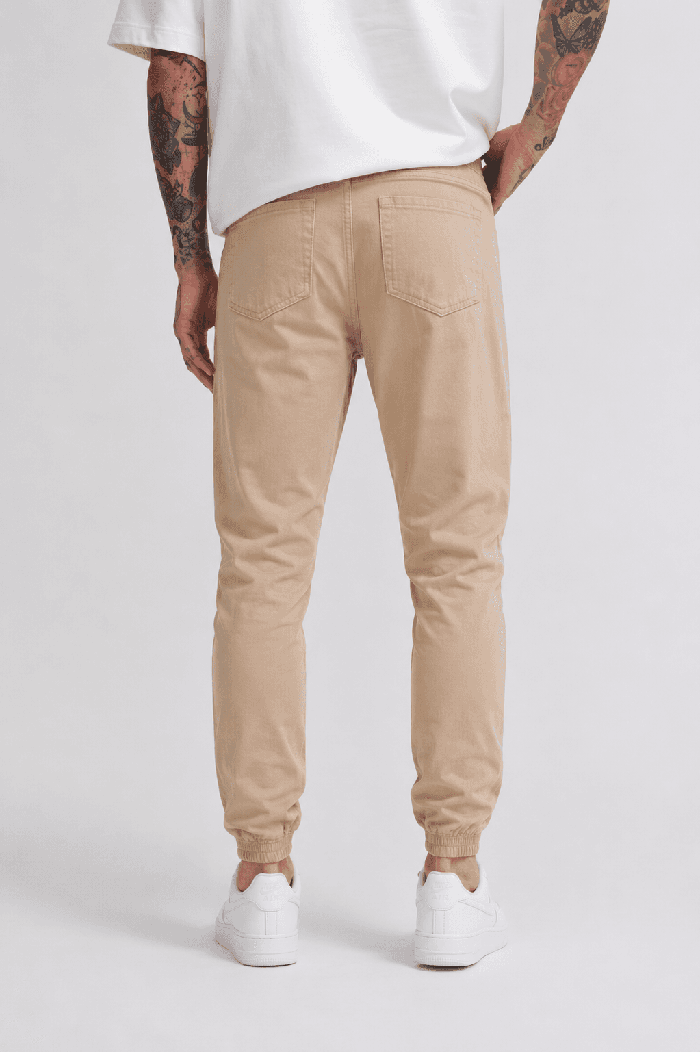 Essential Jogger Pantolon — Bej