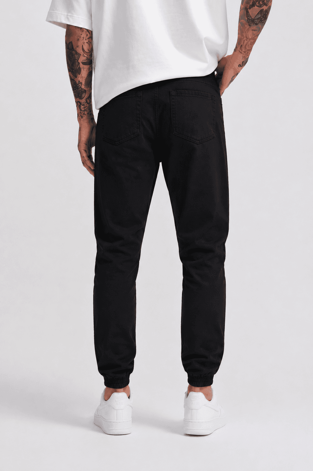 Essential Jogger Pantolon — Siyah